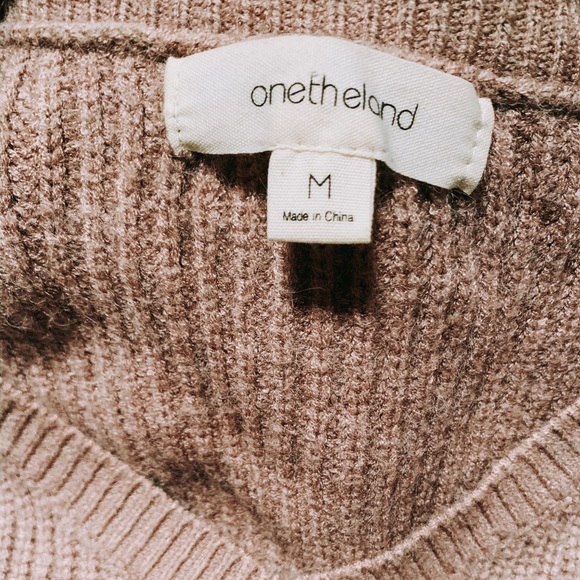 3/$25 - One the land cable knit sweater - Picture 3 of 3